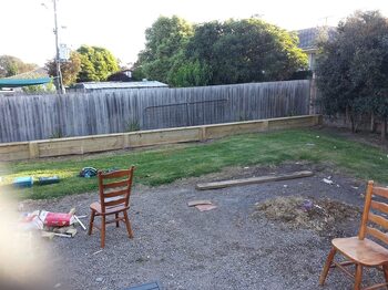 Retaining wall project